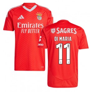 Benfica Angel Di Maria #11 Replika Hjemmebanetrøje 2024-25 Kortærmet